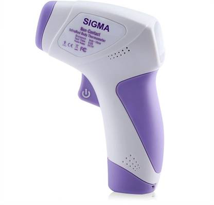 SIGMA HT - 668 Infrared Non-Contact Human Body, Forehead Temperature Gun with 3 Color LCD Display Infrared Non-Contact Human Body, Forehead Temperature Gun with 3 Color LCD Display Thermometer