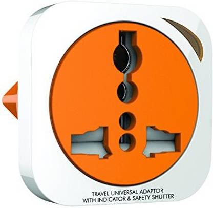 HomeNexa Technology 2 PIN UNIVERSAL SOCKET (PACK OF 3) GM 3009 Two Pin Plug