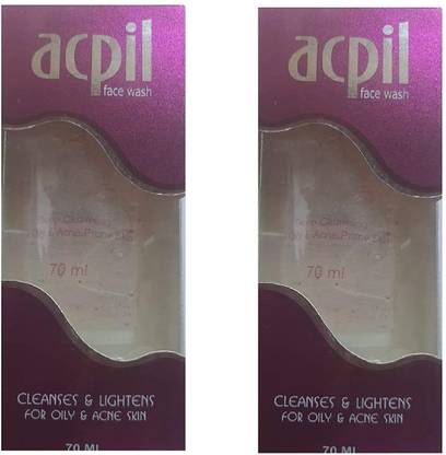 acpil  (Pack of 2*70 ML) 140 ML Face Wash