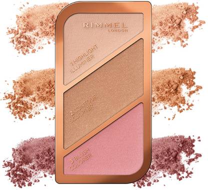Rimmel London Sculpting Kit, Shade 01, Golden Sands Highlighter