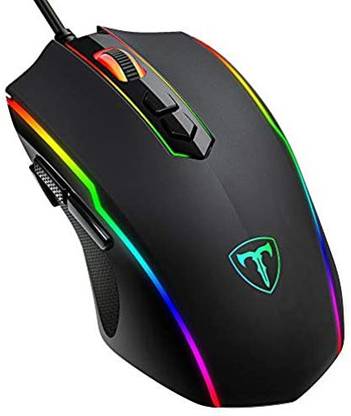 Pictek Gaming Mouse Wired Ambidextrous Optical  Gaming Mouse