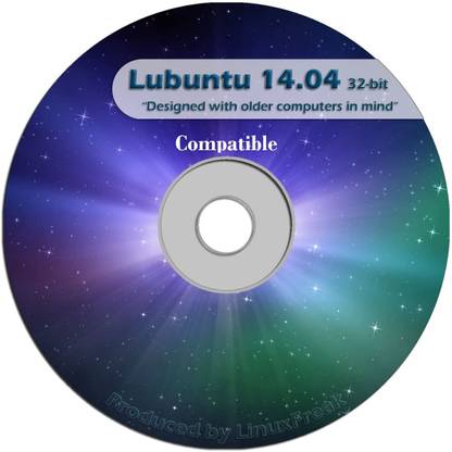 COMPATIBLE Lubuntu Linux 14.04 32-Bit Free updates, including security and application updates. Free Application library available to extend the operating system features 32-Bit
