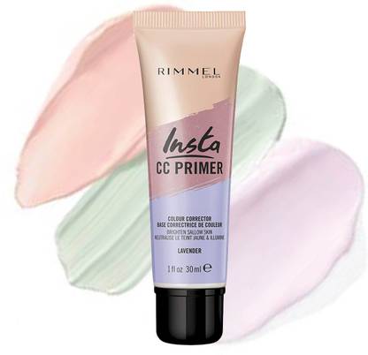 Rimmel London Insta Colour Correcting Primer, Lavender Primer  - 30 ml