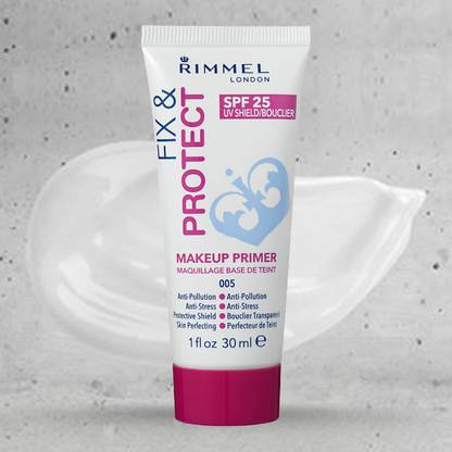 Rimmel London Fix & Protect SPF 25 UV Shield Primer, 30ml Primer  - 30 ml