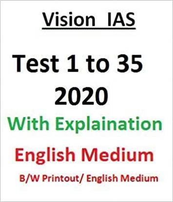 Vision Pt Test 1-35 Test [2020] With Solution
