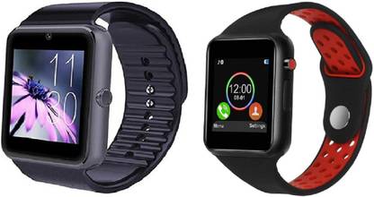 REEPUD Red & Black Combo Bluetooth Smartwatch Smartwatch