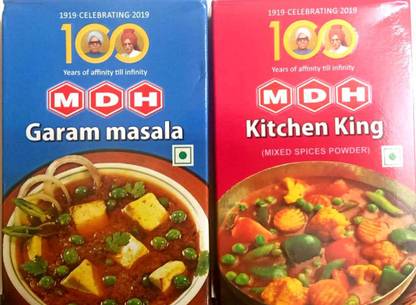 MDH GARAM MASALA 100 G + KITCHEN KING 100 G