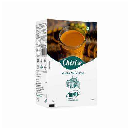 Cherise Instant Premix Tea Mumbai Masala Chai - 7 Sachets x 23g, 161gm (Made from Natural Ingredients) Instant Tea Box