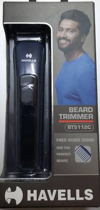 HAVELLS BT5112C Trimmer 45 min  Runtime 6 Length Settings
