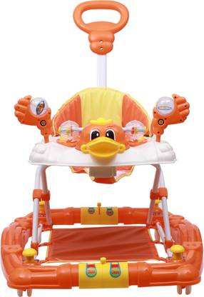JoyRide Musical 2-in-1 Walker With Parent Rod