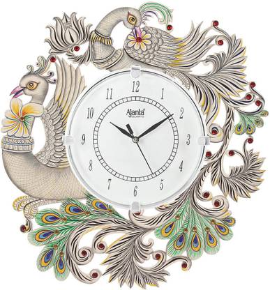NIRVAHA Analog 33 cm X 33 cm Wall Clock