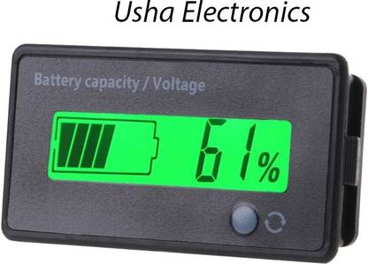 YZ 4333390312 12V Lead Acid Battery SLA/AGM/GEL/VRLA Battery Tester Battery Meter For ATV,Quads and 4 Wheelers,Stages Power Meter Battery 12V Analog Battery Fuel Gauge Meter 12V SLA Fuel Gauge with Green LCD YZ 4333390312 12V Lead Acid Battery SLA/AGM/GEL/VRLA Battery Tester Battery Meter For ATV,Quads and 4 Wheelers,Stages Power Meter Battery 12V Analog Battery Fuel Gauge Meter 12V SLA Fuel Gauge with Green LCD
