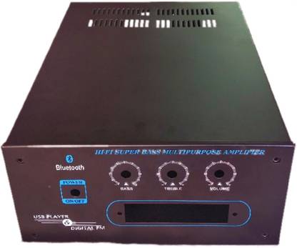 Quality cabinet for amplifier board box body chassis with all screw and cooling fan mosfet audio amplifier cabinet Cabinet Compatible with Gaming Console