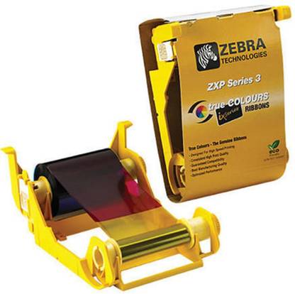Zebra Technologies ZXP Series 3 Full Panel Ribbon 280 Images Part No:800033-340IN Yellow Ink Toner