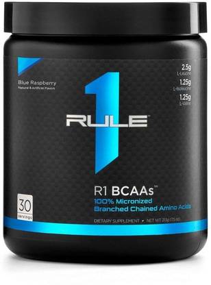 Rule 1 R1 BCAA - 30 Servings (Blue Raspberry) BCAA