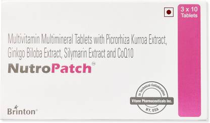 Brinton NutroPatch Multivitamin Multimineral Tablets