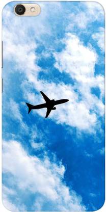 FULLYIDEA Back Cover for Vivo Y67, PATTERN, FLIGHT, PLANE, SKY, AEROPLANE, MORNING