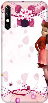 Yoprint Back Cover for Infinix hot 8 Girl Dancing Girl Dance Printed Back Cover