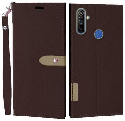 Krofty Flip Cover for Realme Narzo 10A, Realme Narzo 20A