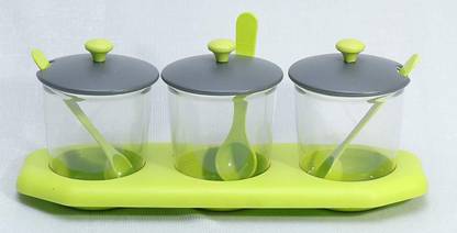 Laserbot Plastic Tea Coffee & Sugar Container  - 200 ml