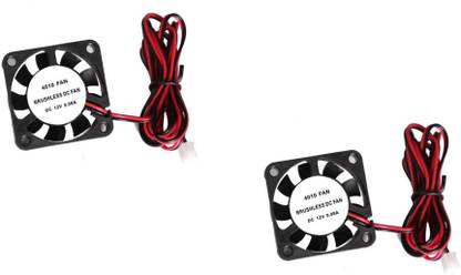 Solnoi Electronics 2 x DC 12V 0.06A Fan 4 CM 4010S computer North Bridge fan Cooling Fan All in one Cooler