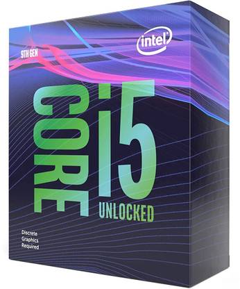 Intel Core i5-9600KF 9th Generation 3.7 GHz Upto 4.6 GHz LGA 1151 Socket 6 Cores 6 Threads 9 MB Smart Cache Desktop Processor