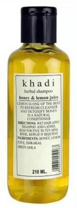 Khadi Herbal Honey & Lemon Juice Shampoo 210 ML