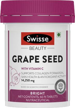 Swisse Ultiboost Grape Seed Supplement with Vitamin C for Healthy Skin