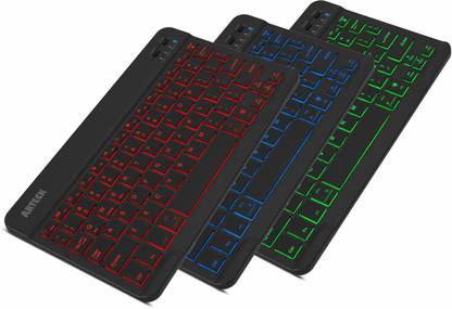 Arteck AZB00X5P8BJO Wired USB Standard Multi-device Keyboard Compatible with Desktop, Laptop, Mac