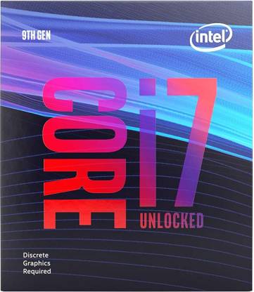 Intel Core i7-9700KF 3.6 GHz Upto 4.9 GHz LGA 1151 Socket 8 Cores 8 Threads 12 MB Smart Cache Desktop Processor