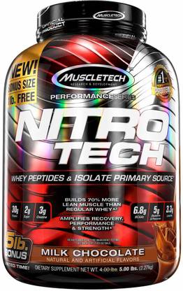 Muscletech Performance Series Nitrotech 5 Lbs Whey Protein