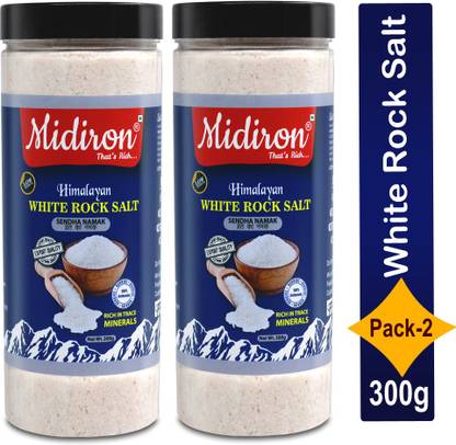 Midiron Himalayan Rock Salt (Sendha Namak) (300 gm) Pack 2 Rock Salt