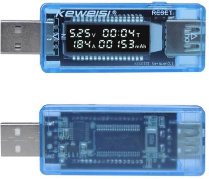 Wowdeal USB Current Voltage Doctor Charger Capacity Tester Meter Power Bank USB Doctor Current Voltage Capacity Tester USB Charger