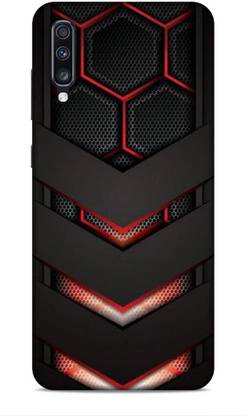Trinetra Back Cover for Samsung Galaxy A70 (Black Shark Printed / Designer)