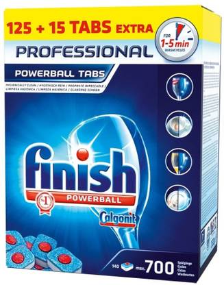 Finish Professional Powerball Dishwasher Tablets Dishwashing Detergent