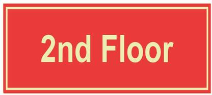 999Store 2nd Floor Emergency Sign