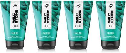 Wild Stone Edge Hair Gel (100 ml each) Pack of 4 Hair Gel