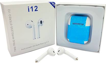 PRECLUSIVE i12 TWS with Charging Case Wireless Bluetooth without Mic