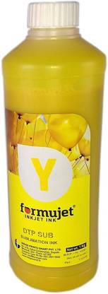 फोर्मुजेट Sublimation Ink DTP Sub Yellow 1kg इंक बॉटल