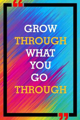 British Terminal Motivational Quotes Fully Waterproof Vinyl Sticker Poster || (12X18 inches) can1615-1 Fine Art Print