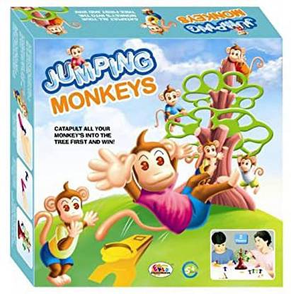 Ekta Toys Jumping Monkey Senior Fun game Party & Fun Board Game