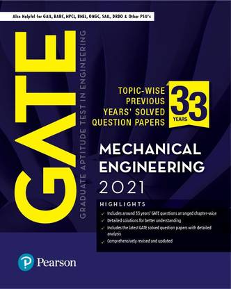 Gate Topic-Wise Previous Years' Solved Question Papers Mechanical Engineering