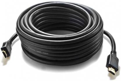 Kizma HDMI Cable 15 m 15 HDMI Cable for Laptop, LED, DVR, And hd Display HD Copper Cable