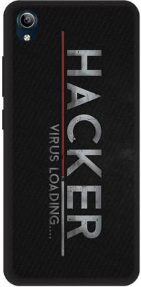 Yoprint Back Cover for Vivo 1908/ Vivo Y90 Hacker Virus Loading Printed Back Cover