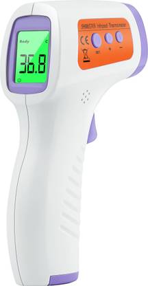 Jakmister JKTH-1899 3 Colour Backlight Display, °C/°F Digital Non Contact Forehead Infrared Thermometer