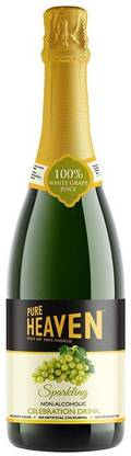 Pure Heaven Non-Alcoholic Celebration Drink - 100% White Grape, 750ml