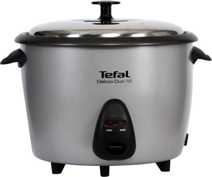 Tefal TMC101 Electric Rice Cooker with Steaming Feature