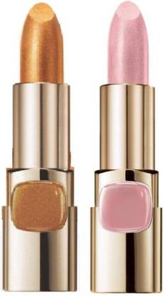 YUVA SHINE MULTIPURPOSE LIPSTICK COMBO (MAGIC SILVER, ROSE GOLD, 8 g)