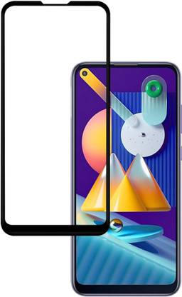 HUPSHY Edge To Edge Tempered Glass for Realme 5S 5G, Samsung Galaxy M11, Samsung Galaxy A11