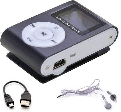 TECHOMANIA Digital MP3 Player Audio Music Player with LED Screen Great Sound and Good Battery Life 32 GB MP3 Player